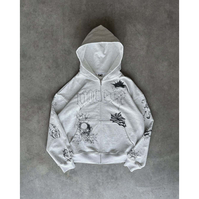 Loose Hooded Sweatshirts