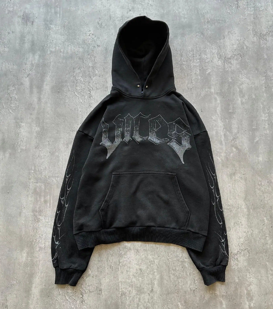 Loose Hooded Sweatshirts